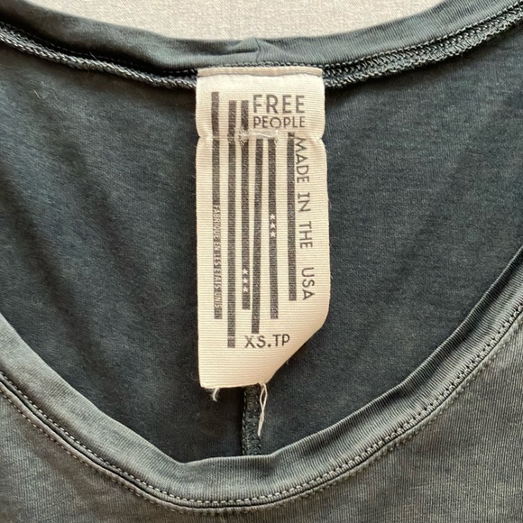 Free People Black Tunic Top - Picture 2 of 6